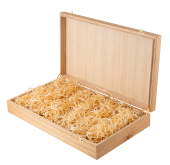 Футляр на 6 бутылок с логотипом AST / Бургонь