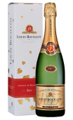 Louis Bouillot Cremant de Bourgogne Grande Reserve Brut, в подарочной упаковке
