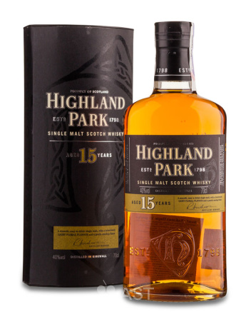 Highland Park 15 YO, в подарочной упаковке