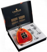 Camus XO Elegance, в подарочной упаковке c 2-мя бокалами