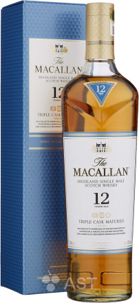 Macallan Triple Cask Matured 12 YO, в подарочной упаковке