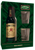 Jameson, в подарочной упаковке + 2 стакана