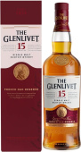 The Glenlivet 15 YO, в подарочной упаковке