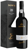 Dow’s Aged 20 YO Tawny Port, в подарочной упаковке