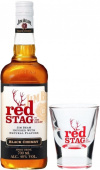 Jim Beam Red Stag Black Cherry+ стакан