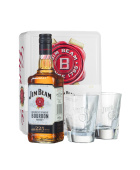 Jim Beam, в подарочной упаковке с 2-мя стаканами