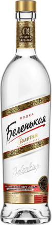 Беленькая Золотая на спирте Альфа
