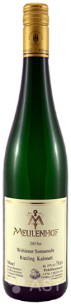 Weingut Meulenhof Wehlener Sonnenuhr Riesling Kabinett (QMP) 2015