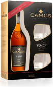 Camus VSOP, в подарочной упаковке с 2-мя стаканами