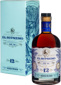 Rum El Supremo 12 YO, в подарочной упаковке Rum El Supremo 12 YO, в подарочной упаковке