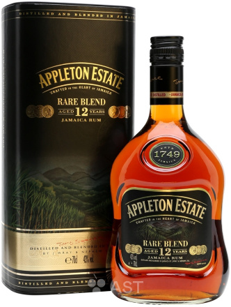 Appleton Estate Rare Blend 12YO, в подарочной упаковке