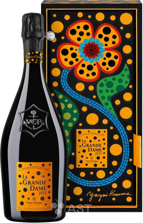 Veuve Clicquot La Grande Dame Limited Edition Design by Yayoi Kusama 2012