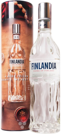 Finlandia Vodka, в подарочной упаковке