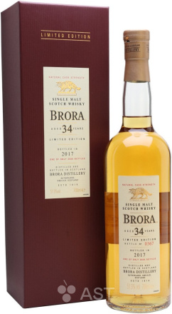 Brora 34 Years Old, в подарочной упаковке