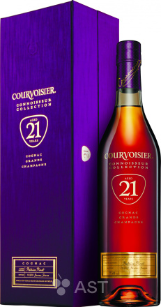 Courvoisier 21YO, в подарочной упаковке