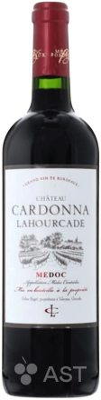 Les Vignerons d'Uni-Médoc Chateau Cardonna Lahourcade 2018