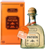 Patron Reposado, в подарочной упаковке