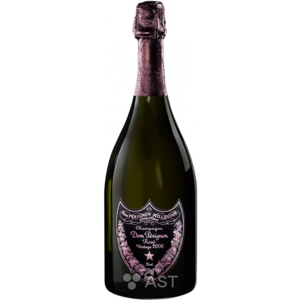 Dom Perignon Rose Vintage, со светящейся этикеткой 2006