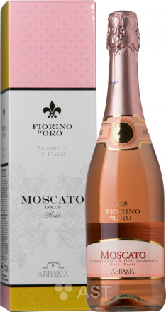 Fiorino d'Oro Moscato Rose, в подарочной упаковке