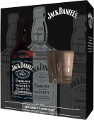 Jack Daniel's, в подарочной упаковке + стакан