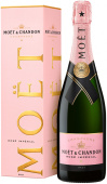 Moet & Chandon Brut Imperial Rose, в подарочной упаковке