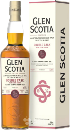 Glen Scotia Double Cask Rum Finish, в подарочной упаковке