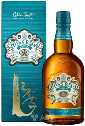 Chivas Regal Mizunara, в подарочной упаковке
