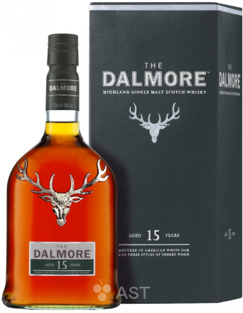 The Dalmore 15 YO, в подарочной упаковке