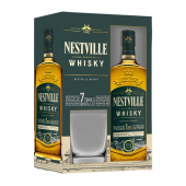 Nestville Whisky Blended, в подарочной упаковке + стакан Nestville Whisky Blended, в подарочной упаковке + стакан