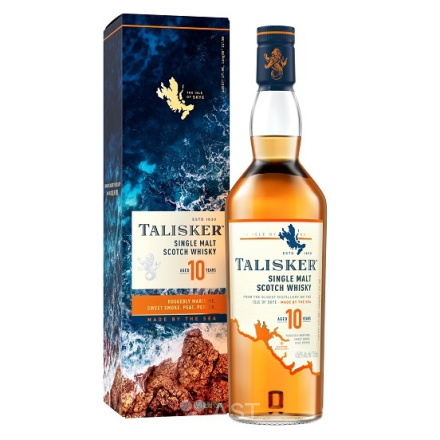 Talisker 10YO, в подарочной упаковке