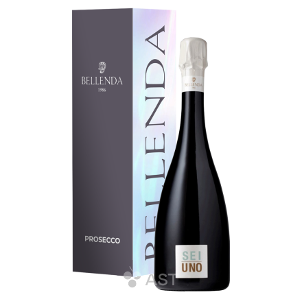 Prosecco Conegliano Valdobbiadene Superiore Sei Uno Bellenda, в подарочной упаковке