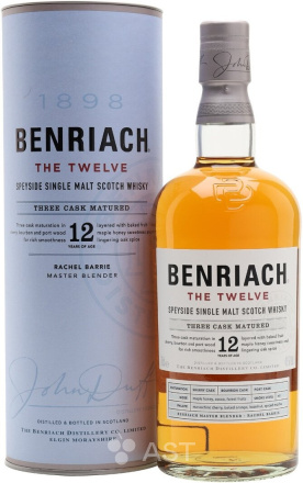 Benriach 12 YO, в подарочной упаковке