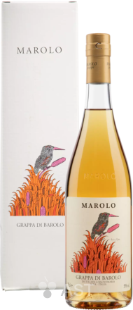 Grappa Marolo di Barolo, в подарочной упаковке