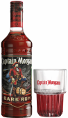 Captain Morgan Dark + стакан
