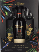 Zacapa Centenario Solera Gran Reserva 23YO + 2 стакана, в подарочной упаковке