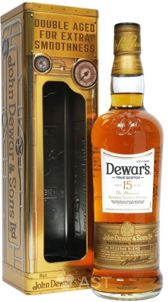 Dewar's The Monarch 15YO, в подарочной упаковке Часы